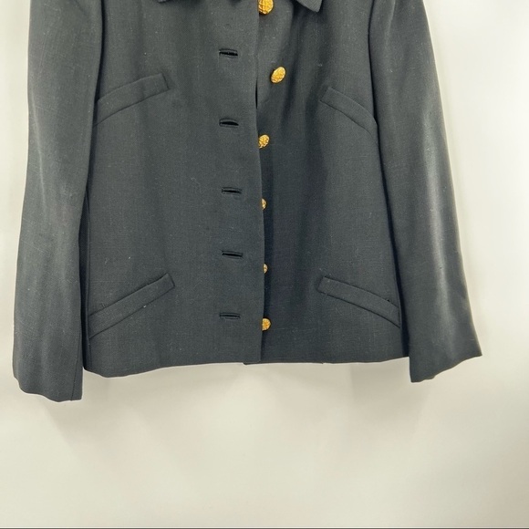 Jack Feist linen blend jacket blazer size 8 - Picture 3 of 11